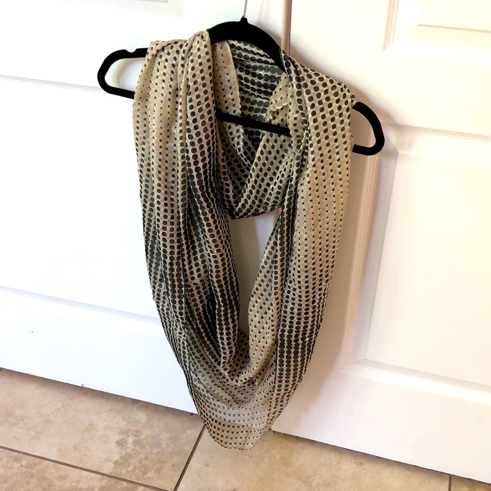 Silk infinity scarf